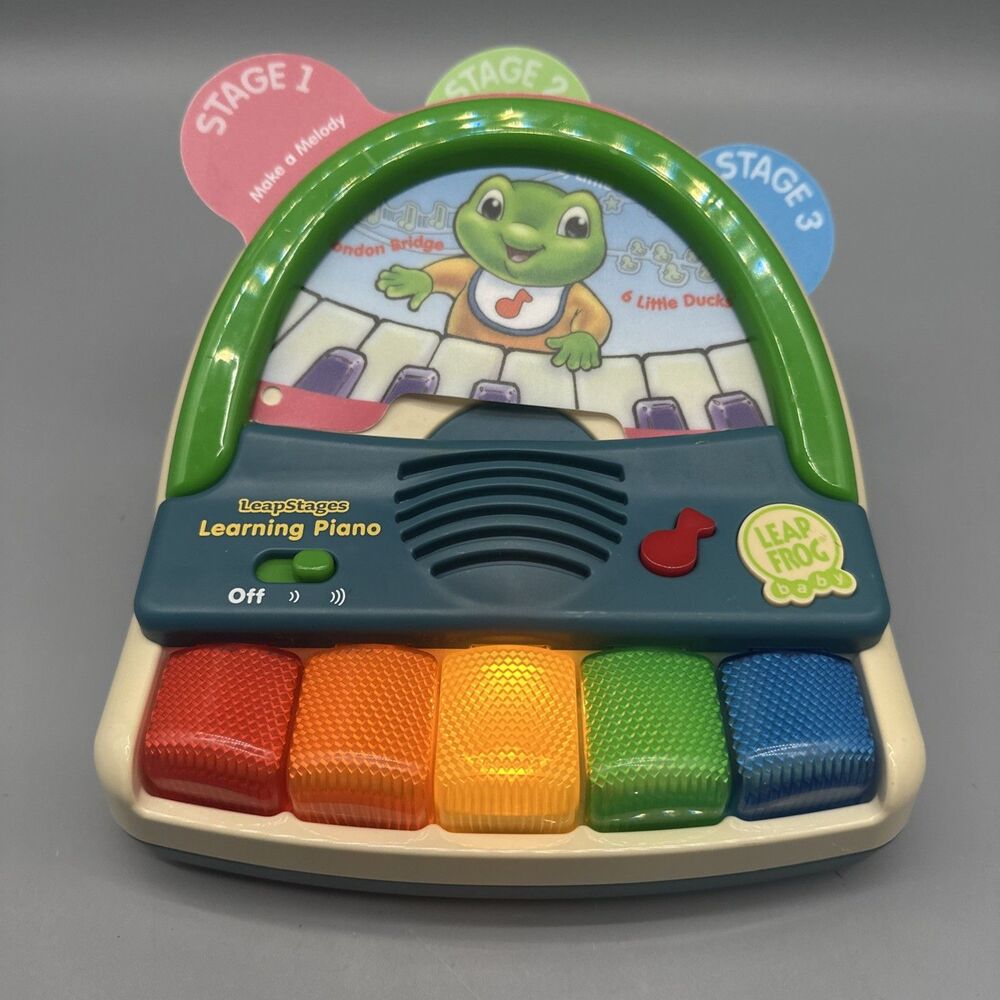 Rare Leap Stages LeapFrog Rare Fun Educational Learning Piano LEAP FROG 2005